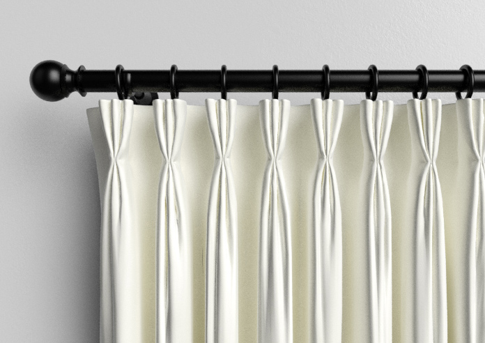 Ultra Luxe Velvet, White Lace - Made to Measure Curtains - Image 11